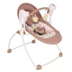 PITUSO электрокачели Viola Beige/Бежевый Жираф пульт, MP3, адаптер,76*61*69см