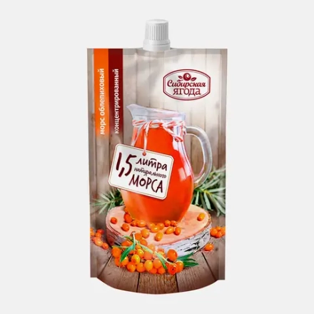 Морс Сибирская Ягода облепиховый 200г
