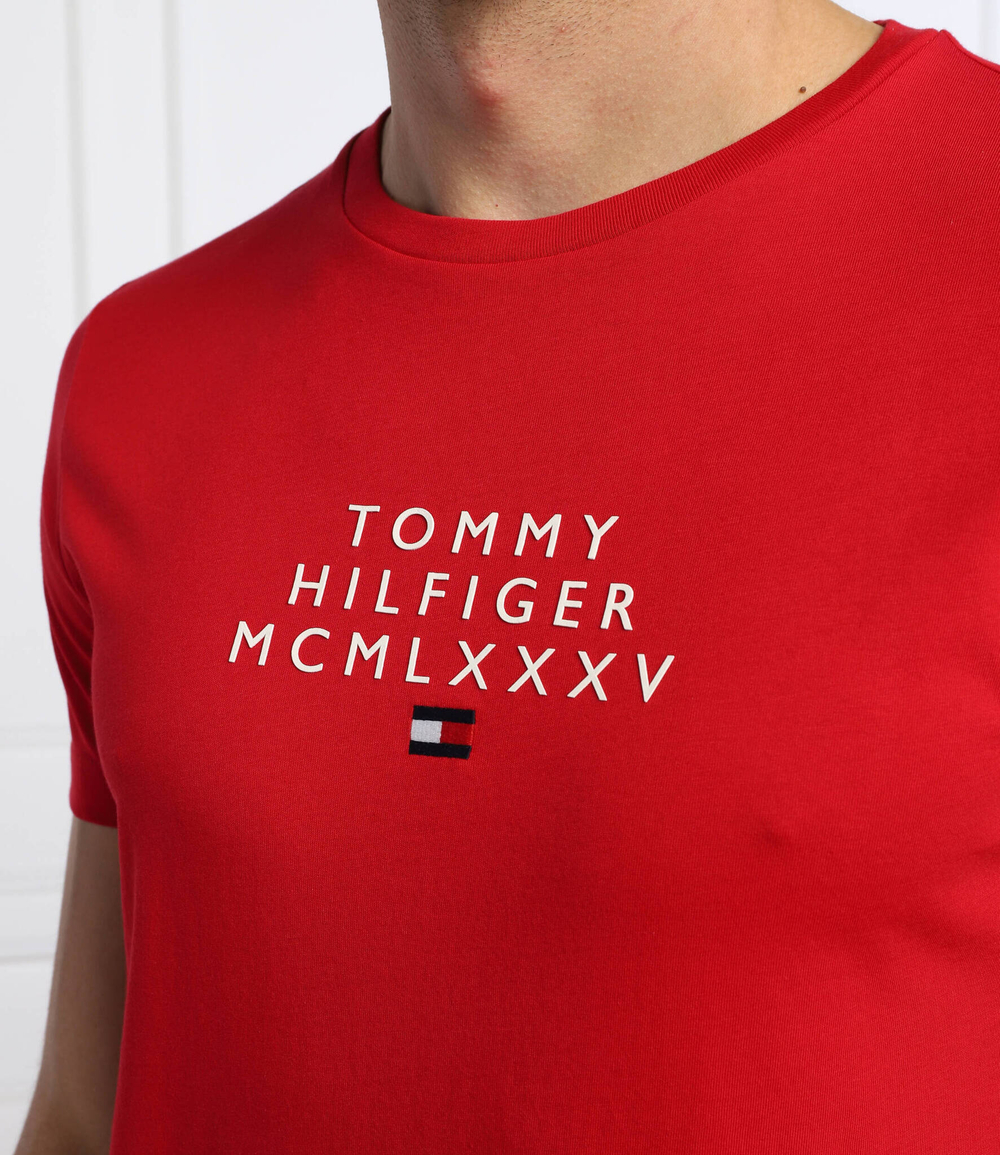 футболка Tommy Hilfiger - красный(MW0MW24964)