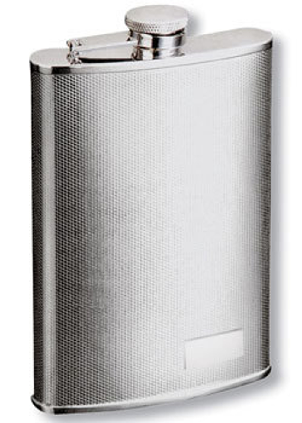 Фляга S.Quire 1508YX стальная цвет серебристый с рисунком в подарочной фирменной коробке