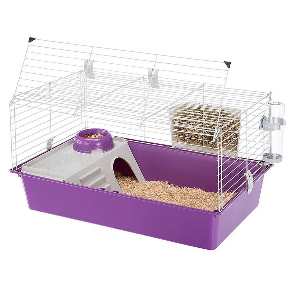 Клетка для кроликов и морских свинок Ferplast CAVIE 80 NEW (цветная) Клетка для кроликов и морских свинок Ferplast CAVIE 80 NEW (цветная)