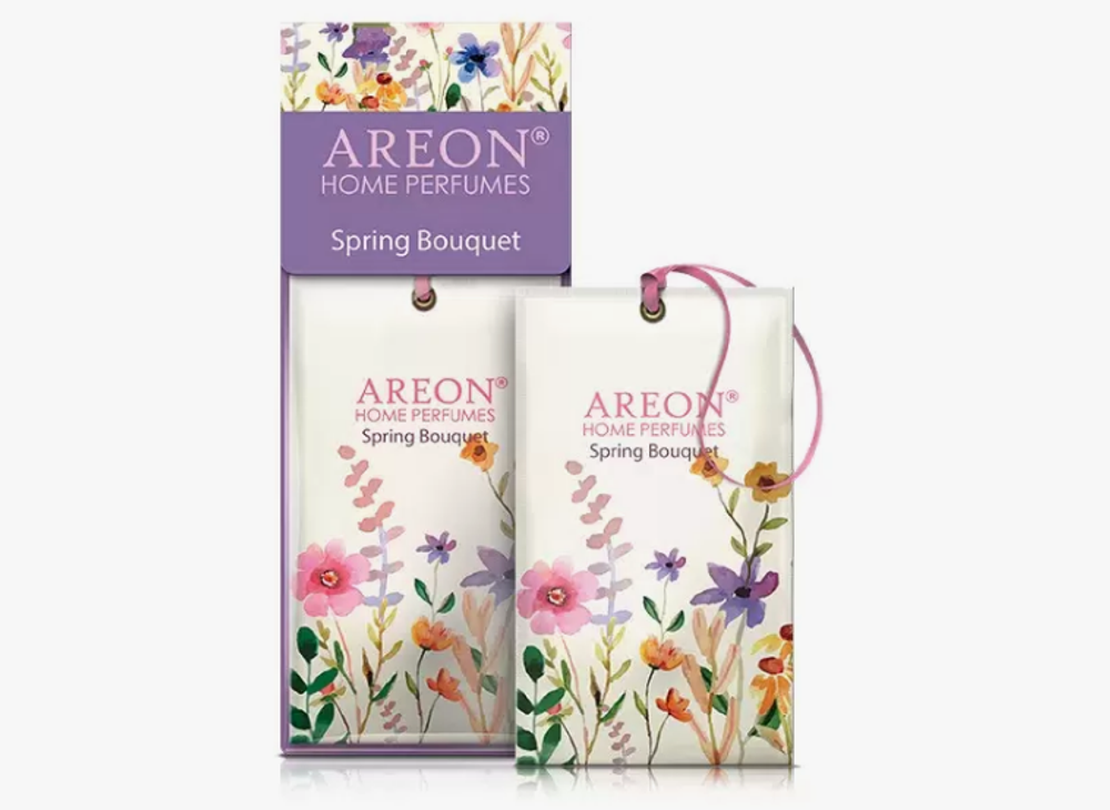 Ароматизатор саше Areon HOME PERFUMES SACHET (Spring Bouquet/Весенний букет) 704-SPW-01-ЧЗБ