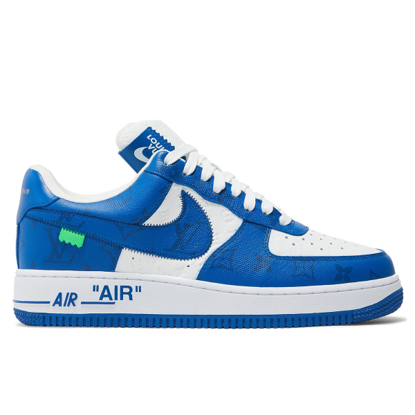 LOUIS VUITTON X AIR FORCE 1 LOW White Team Royal