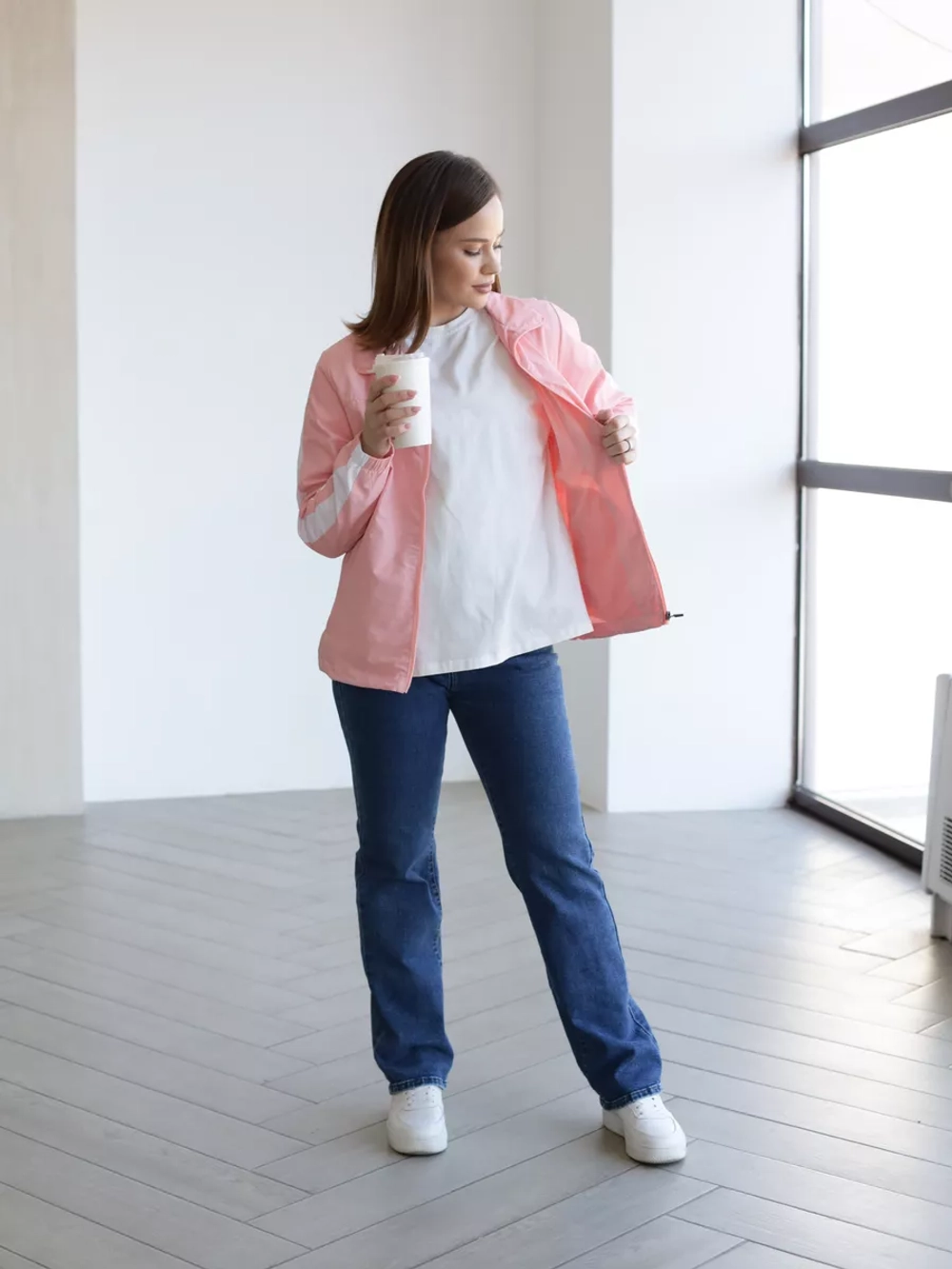 Ветровка легкая летняя без капюшона