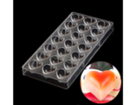 Форма для конфет поликарбонат сердечки