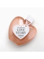 Гель для душа Love story, 430 мл, аромат клубничной карамели
