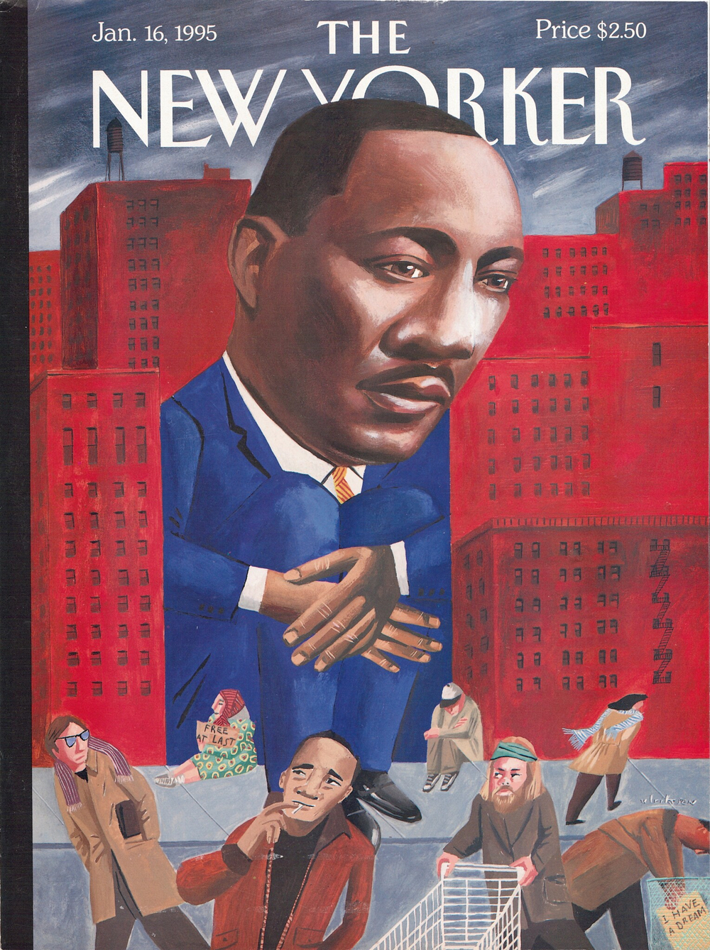 Журнал The New Yorker 16-01-1995, обложка