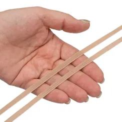 Резинка отделочная загар 6 мм (цв. 030), K-195/6