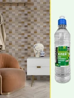 Клей прозрачный VALO GLUE для стеновых панелей ПВХ и ПЭТ , универсальный, 500 мл