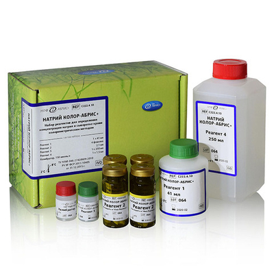 Натрий (колориметрический, фермент. м-д), Абрис, 40мл., С222.4.10, 1уп.
