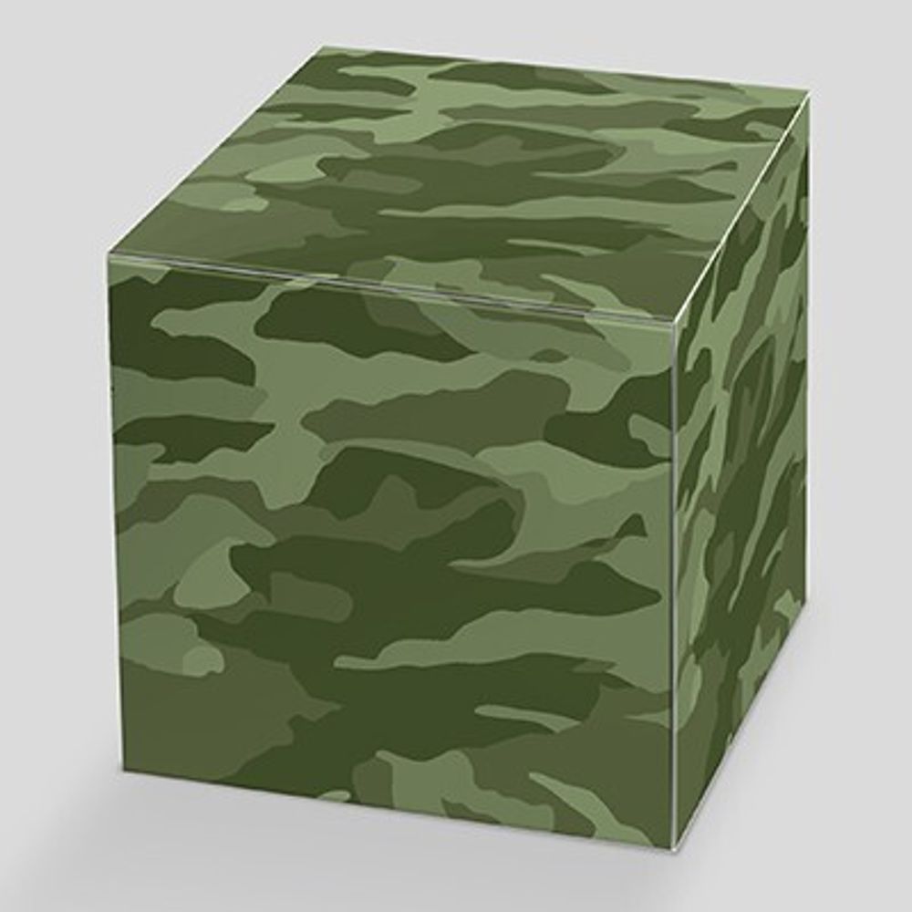 Коробка для кружки темно-зеленая &quot;Хаки&quot;