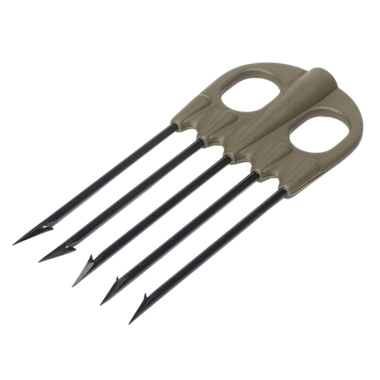 Наконечник Пятизубец Salvimar AA023M с фиксатором и с чехлом (Нерж.)