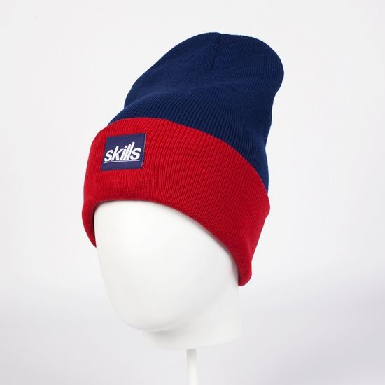 Шапка SKILLS Sport Beanie BLUE-RED