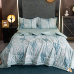 Комплект постельного белья Сатин с Одеялом 100% хлопок OB137