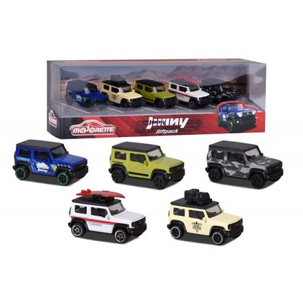 Набор машинок Majorette Suzuki Jimny - коллекционные внедорожники (5 шт.) 2053177