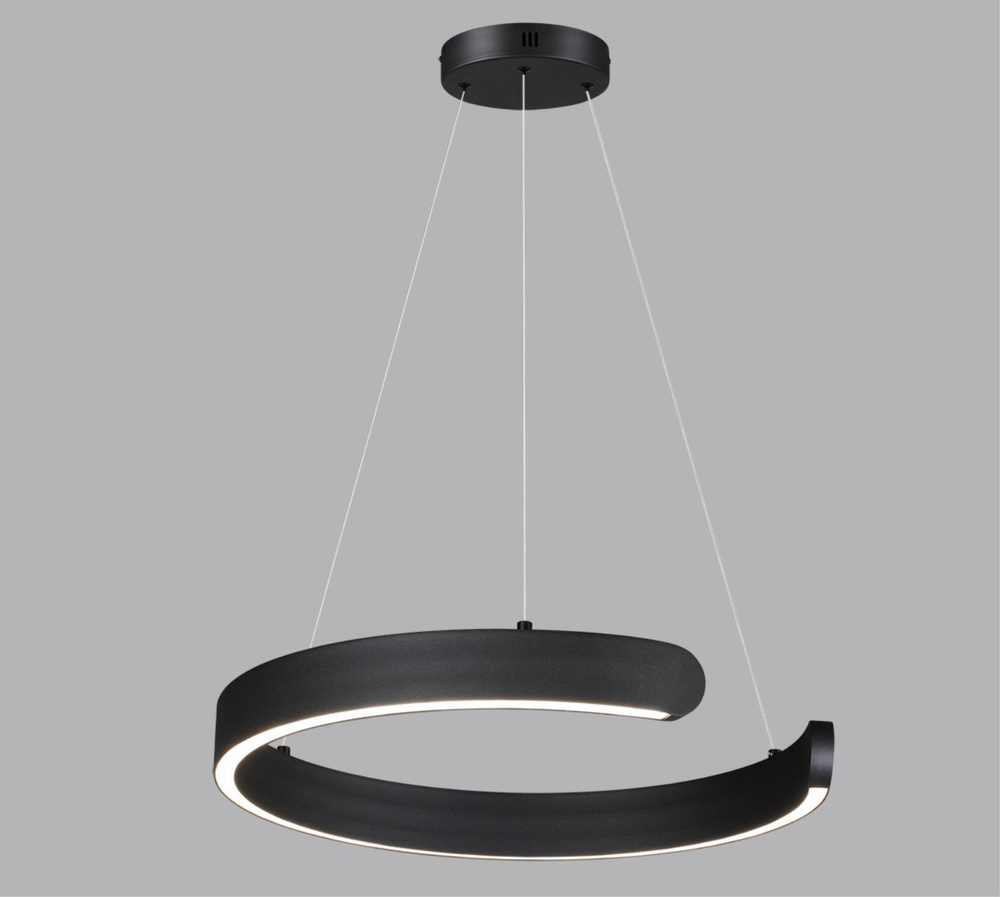 6534/28L LEDIO LN23 223 чёрный Светильник подвесной LED 28W 3000-6000K 1240Лм 220V INDIE