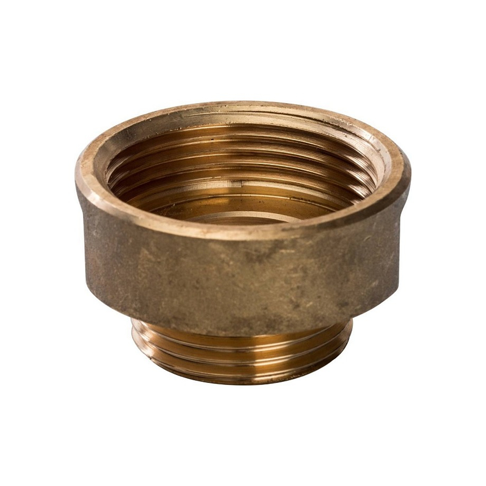 Переход с внутренней резьбы на наружную STOUT SFT 0007 - 2" x 1" (латунь без покрытия)