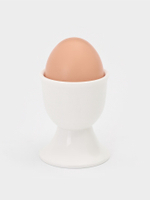 Подставка для яйца 5×6.5 см, фарфор, белая