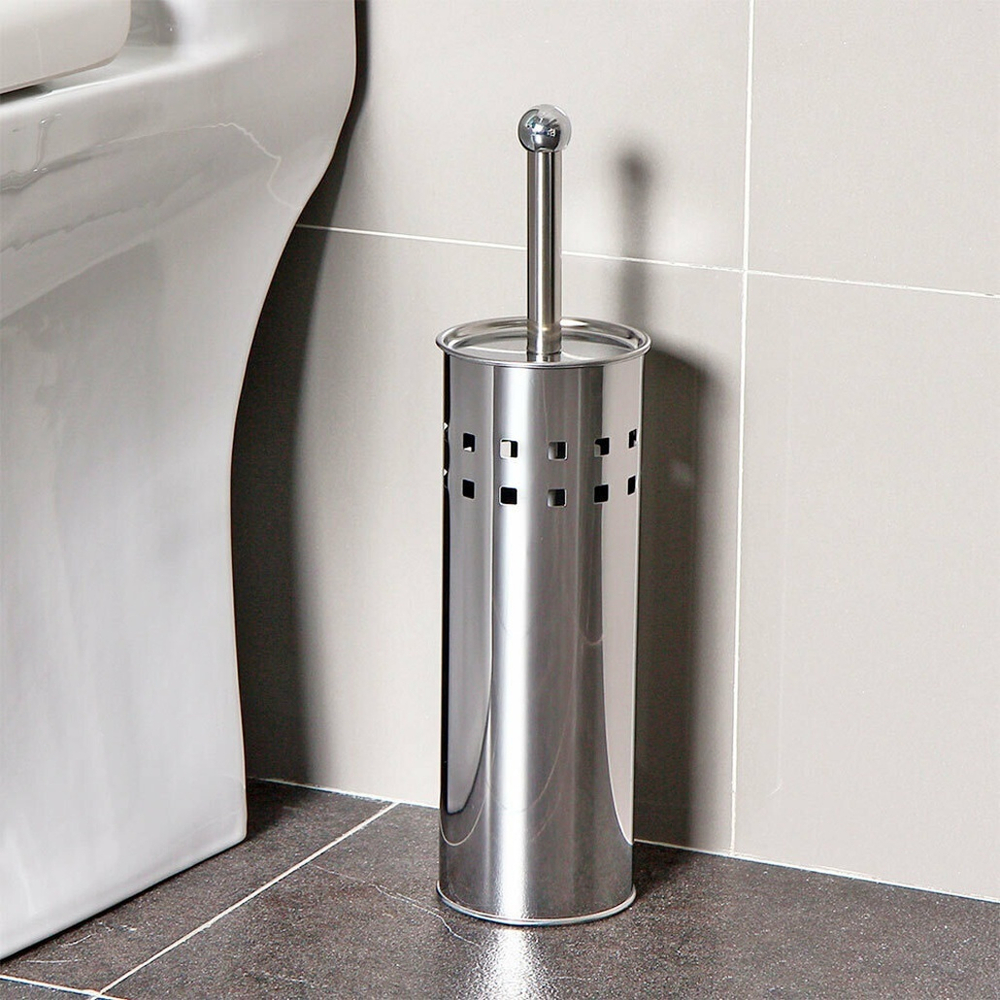 Ерш для туалета 9,8*9,8*38,5см (нерж)