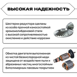 WORCRAFT Шлифмашина угловая, безщеточная с аккумулятором (1000Вт, 8500 об/мин+ АКБ 20V+СЗУ) УШМ.
