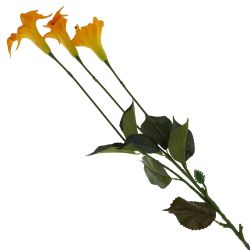 GAEM Цветок искусственный "Колокольчик" (Real Touch), L48 W38 H90 см