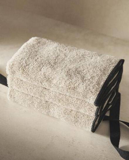 Zara Home Набор полотенец из хлопка, 30x30 см (3 шт.) · 4596/002