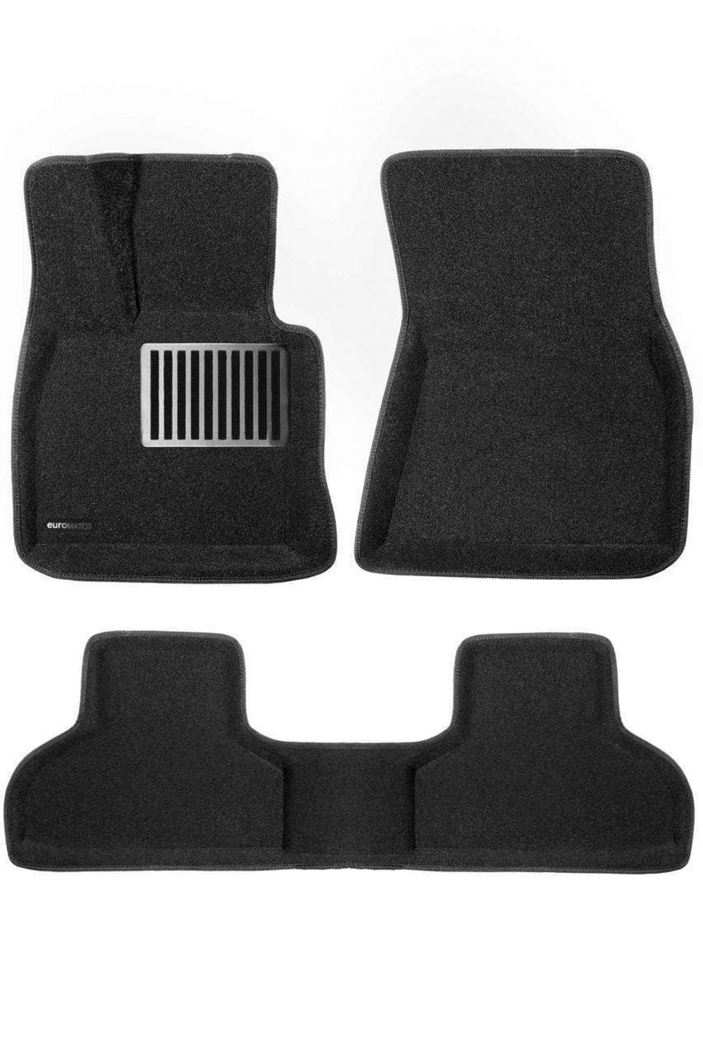 Коврики салона для BMW X5 (E70)/X6 (E71) (2008-2014) Euromat 3D Business серые. Арт. EMC3D-001212G