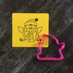 Птичка №18 в шапочке