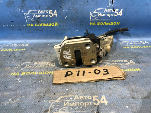 Замок двери задней правой NISSAN PRIMERA 1999