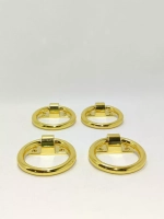 Современные мебельные ручки для шкафов дверей стульев Золото