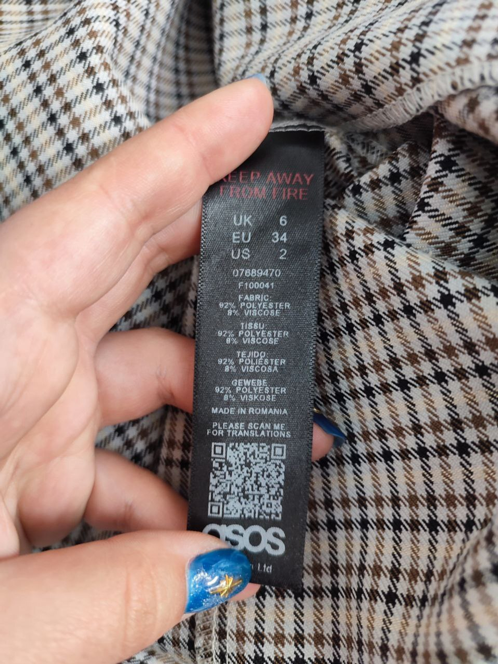 Юбка Asos мини 40 размер