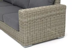 "Боно" диван из искусственного ротанга трехместный, цвет бежевый