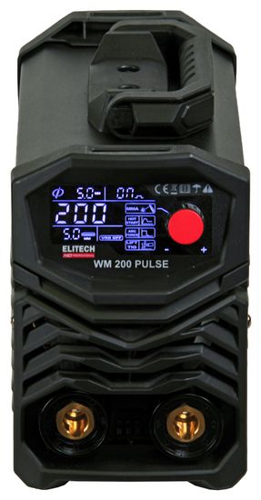 Сварочный инвертор "ELITECH" HD WM 200 PULSE 204466