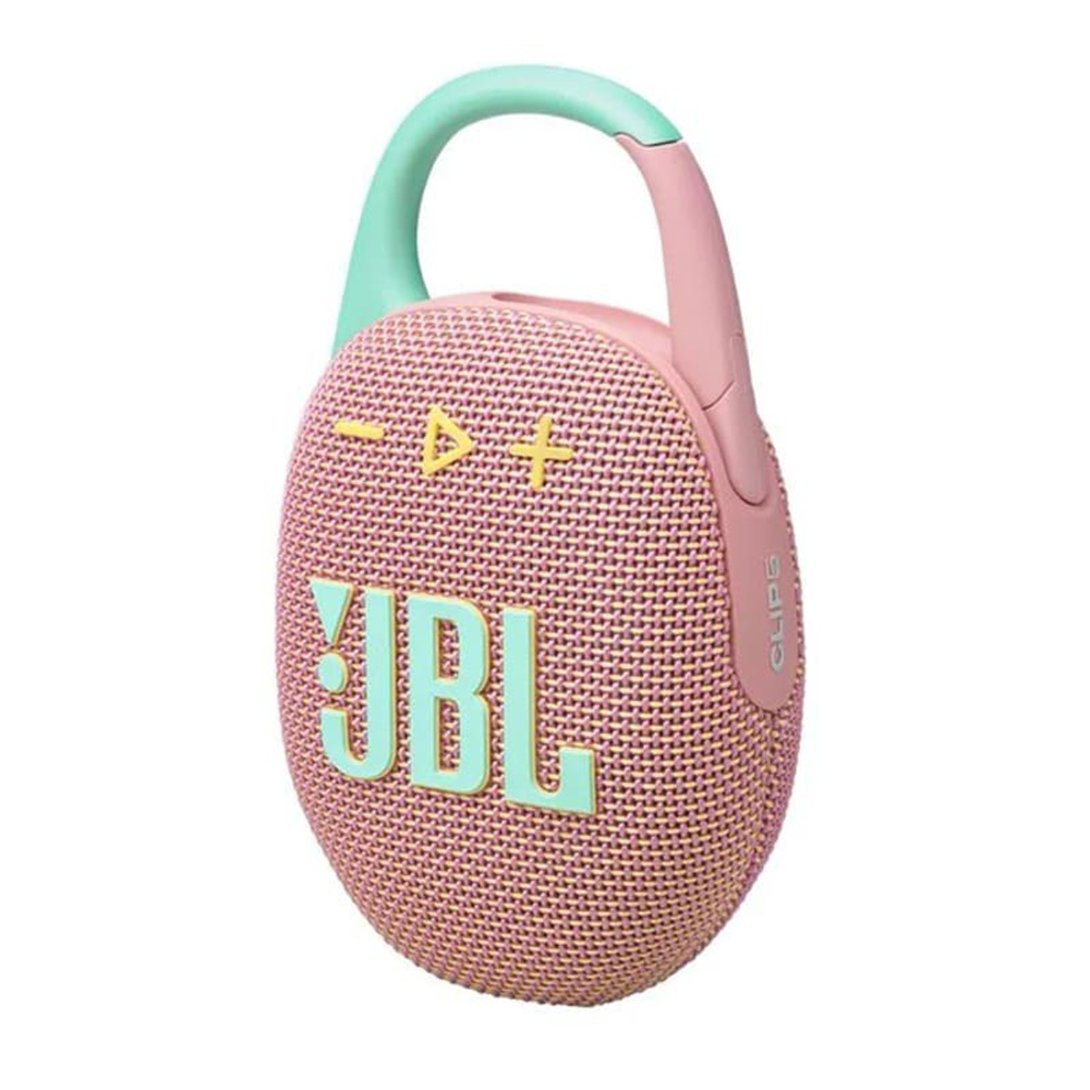 Портативная колонка JBL Clip 5 Pink, розовый