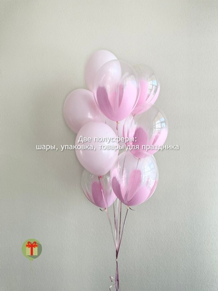 Фонтан с шарами браш