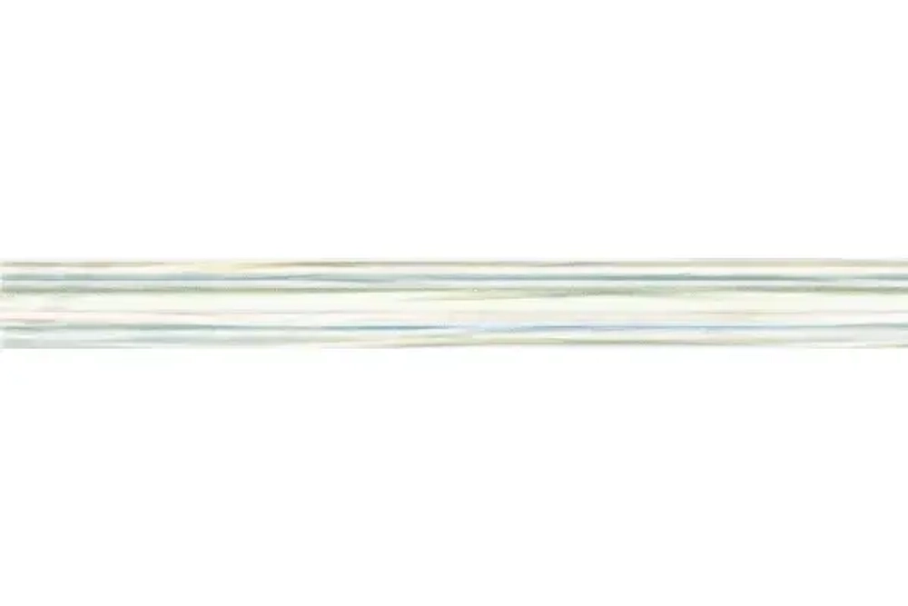 Бордюр Alma Ceramica BWA60ALS016 Alaris 6x60 голубой / бежевый глянцевый полосы