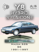 Щетки стеклоочистителя HUOYE Y8 525/500 мм на Kia Spectra | Hook/J-Hook
