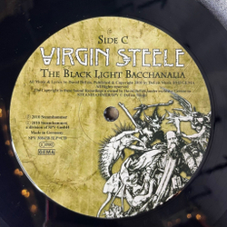 Винтажная виниловая пластинка LP Virgin Steele The Black Light Bacchanalia (Germany 2010)