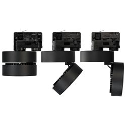 Светильник LGD-MONA-TRACK-4TR-R100-12W Warm3000 (BK, 24 deg) (Arlight, IP40 Металл, 3 года) 024996