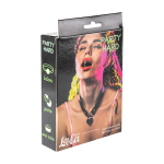 Черный ошейник с замком и ключиком Lola Games Party Hard Utopia 1091-01lola