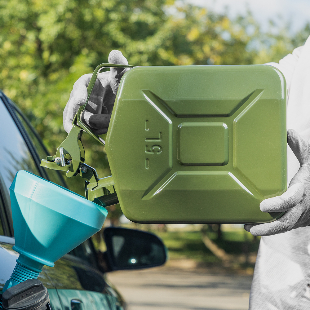 Канистра для ГСМ, металлическая, 5 литров Stels