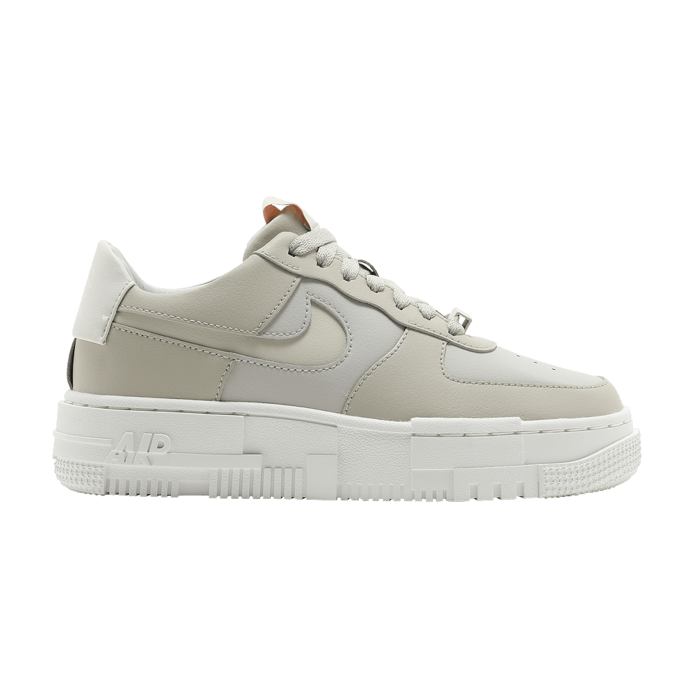 Кроссовки Nike Air Force 1 Low Pixel "Light Stone" (Женская размерная сетка)