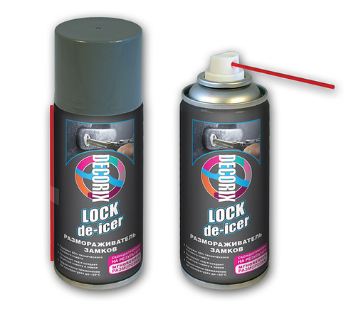 Размораживатель замков  DECORIX  210мл