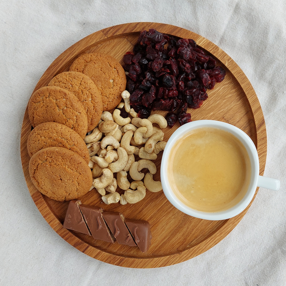 Кофейный (чайный) подносик из дуба