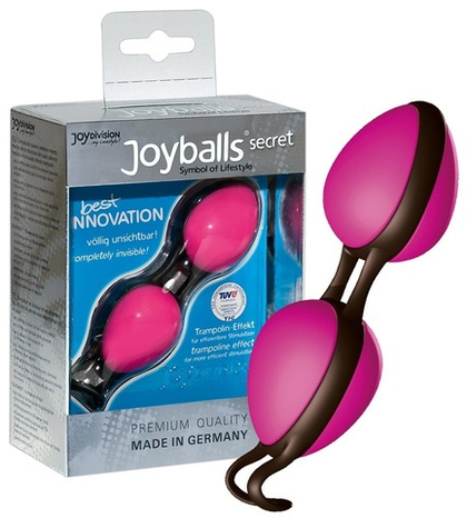 Вагинальные шарики Joyballs Secret розовые