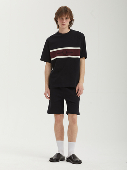 Мужская Футболка Embroidered Panel