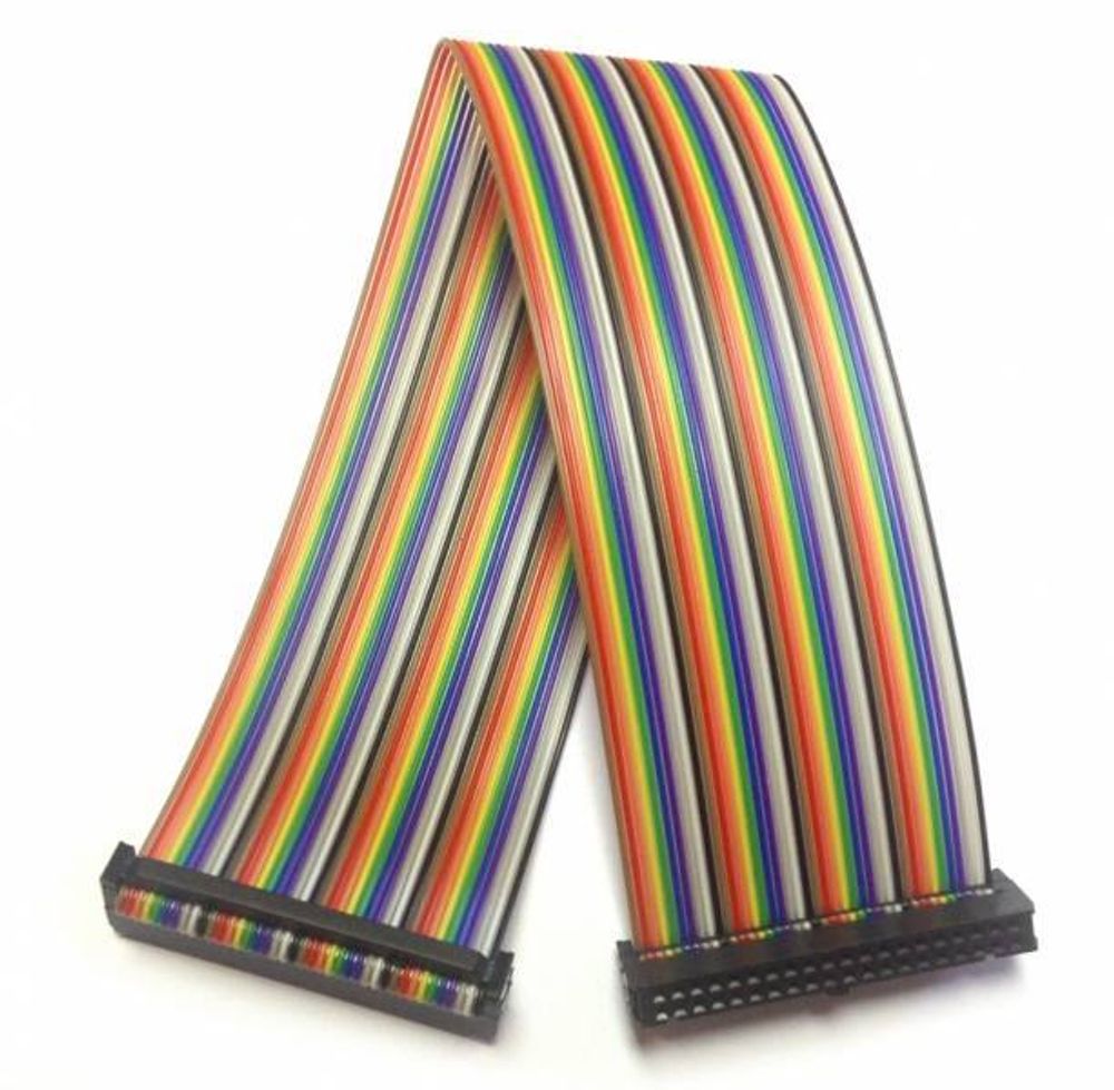 Raspberry Pi - GPIO 40pin RGB Ribbon Cable - 20см