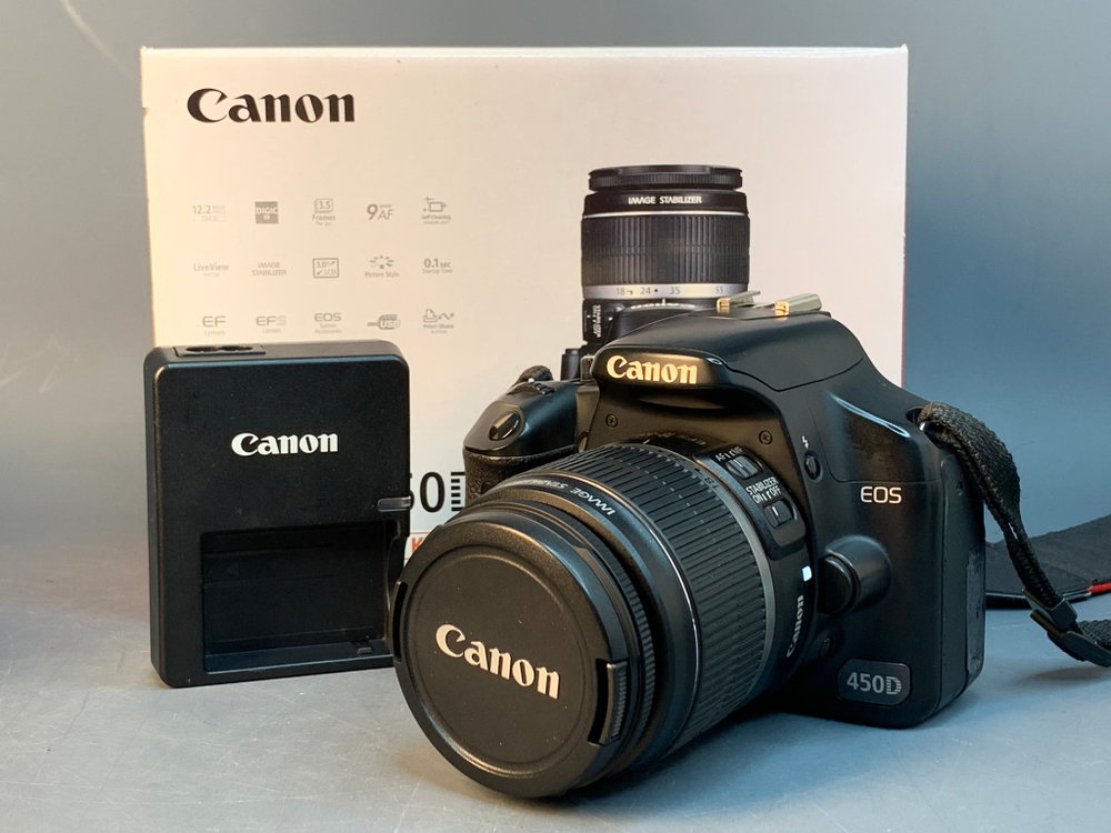 Canon EOS 450D Kit 18-55mm IS