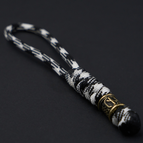 Темляк белый snake