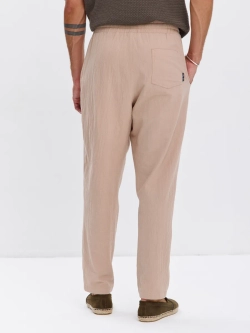 Штаны хлопковые с защипами